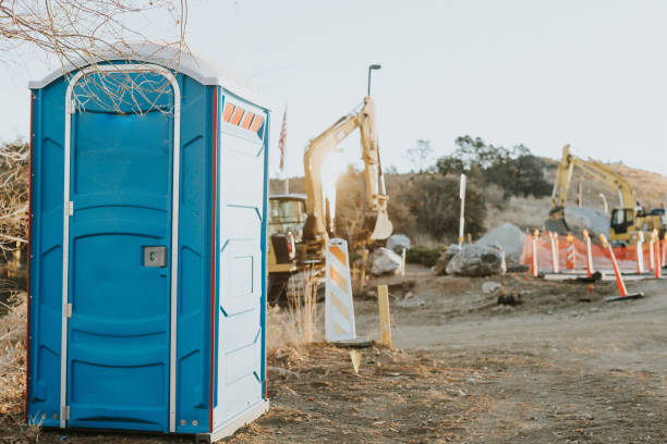 Porta potty delivery and setup